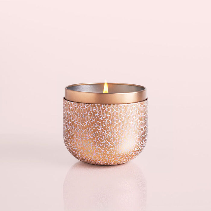 Capri Blue Pink Grapefruit & Prosecco Gilded Muse Rose Gold Tin