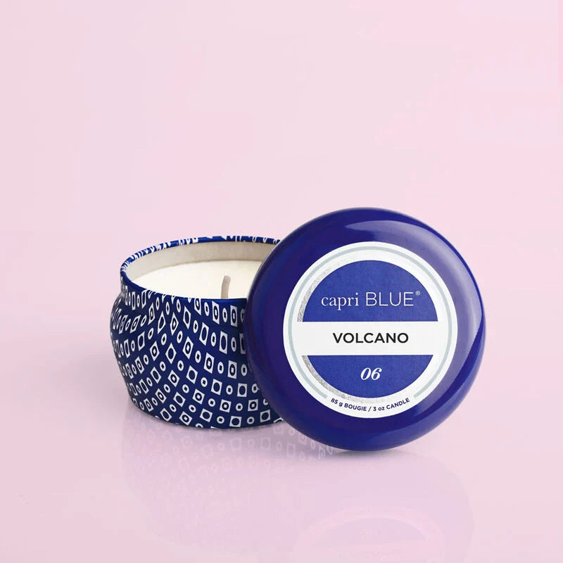 Capri Blue 3oz Blue Volcano Mini Tin Candle