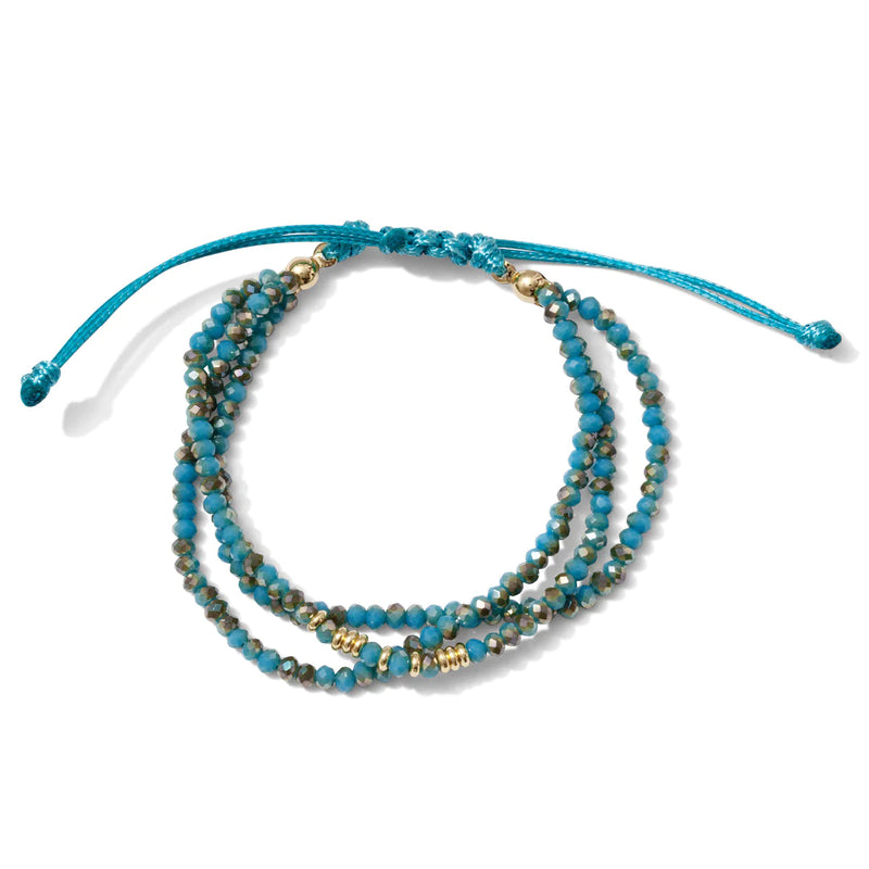 Jennifer Triple Layer Adjustable Bracelet