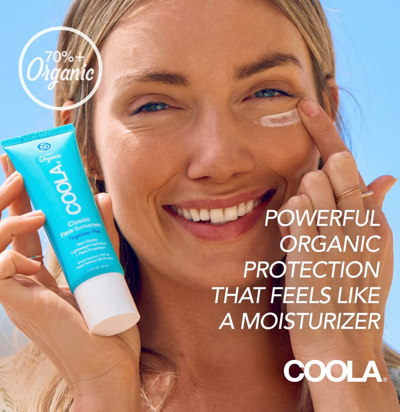 COOLA Classic Face Lotion Fragrance Free SPF 50