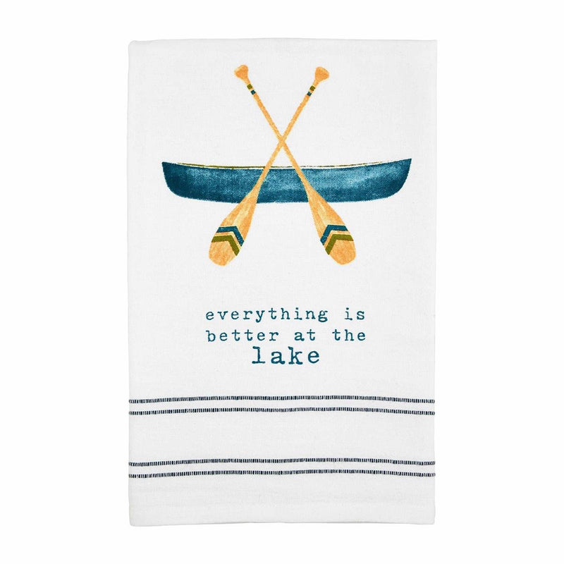 Lake Watercolor Towels