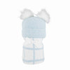 Chenille Window Pane Blanket & Hat Set