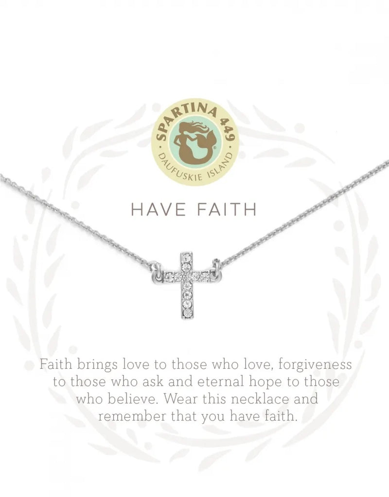 Have Faith Cross Necklace