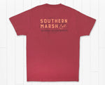 Southern Marsh Topo Logo Tee