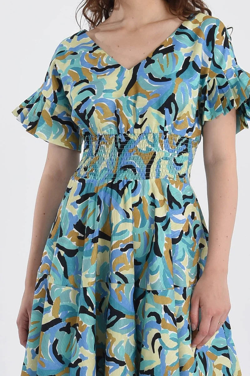 Allison Mint Jeanne Dress