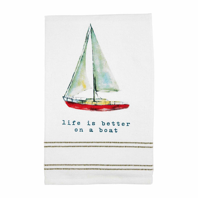Lake Watercolor Towels