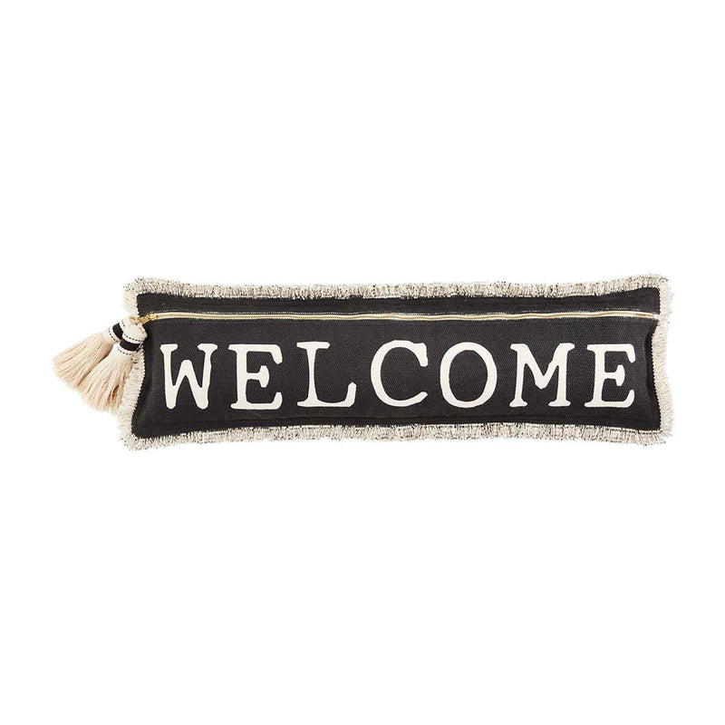 Long “WELCOME” Tassel Pillow