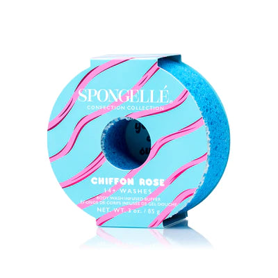 Spongelle’ Confection Collection Chiffon Rose Body Buffer