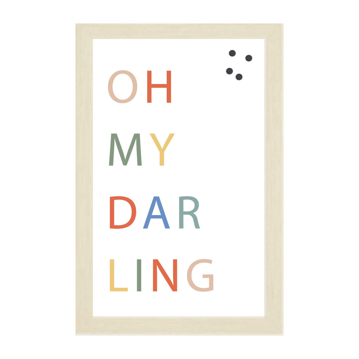 Oh My Darling Magnet Board