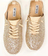 Mayo Gold Glitter Sneakers